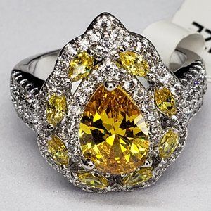 💎Pear Shaped  Custom Fashion Ring